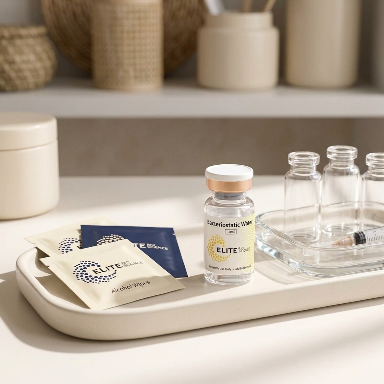 Bacteriostatic Water — laboratory research application
