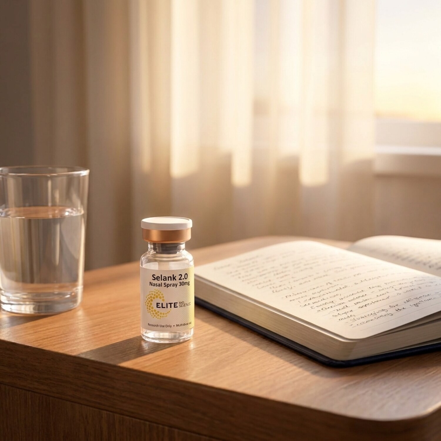 Selank 2.0 Nasal Spray in a routine setting